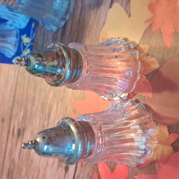 Silver plated salt and pepper set - Picture 2 of 6